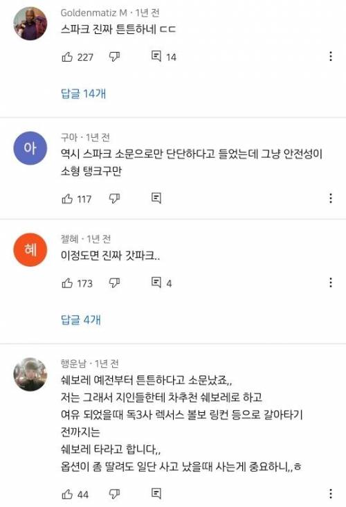 삼남매가 스파크 운전해서 할아버지 장례식장 가는길에 5톤 트럭과 추돌사고 남