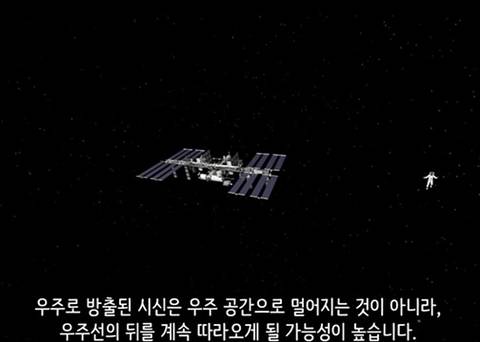 과학자들이 우주에서 시체를 처리하는 방법