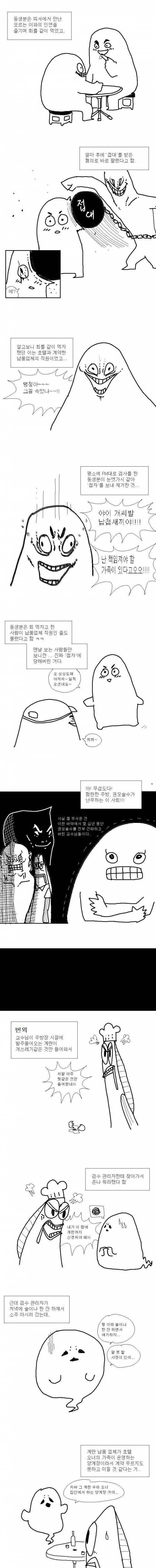 교수님이 말해주는 권모술수가 판쳤던 과거 납품업계