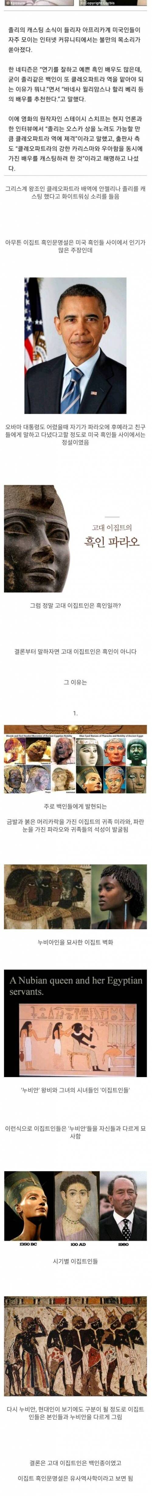 미국 흑인들이 신봉하는 이집트 흑인문명설