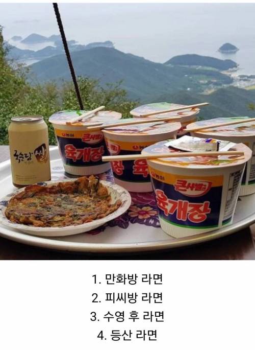 가장 맛있는 라면 경연대회