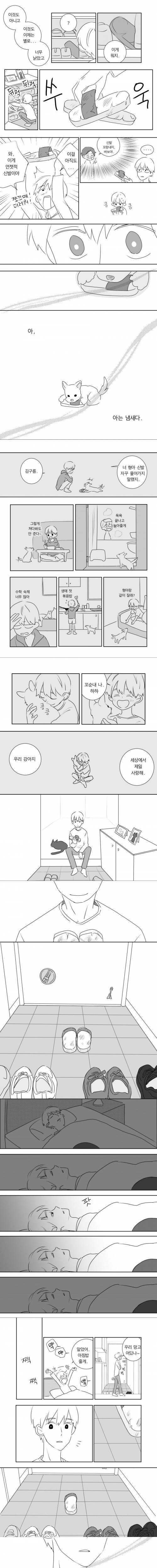 신발 귀신이 찾아오는 만화.manhwa