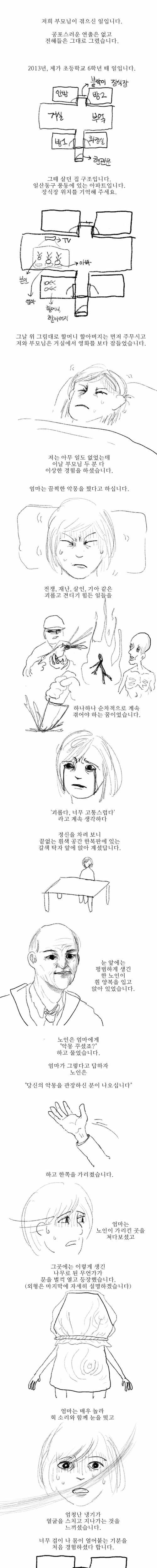 어떤 부모님이 겪은 이상한 이야기