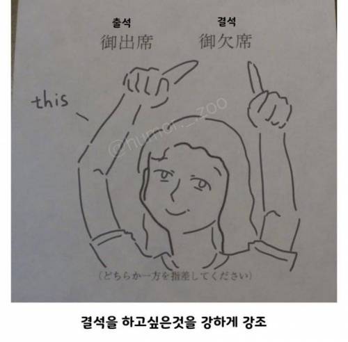 결석하고 싶은 아이들의 의지