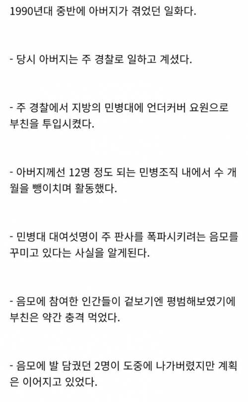 극단주의 민병대에 잠입한 미국 경찰