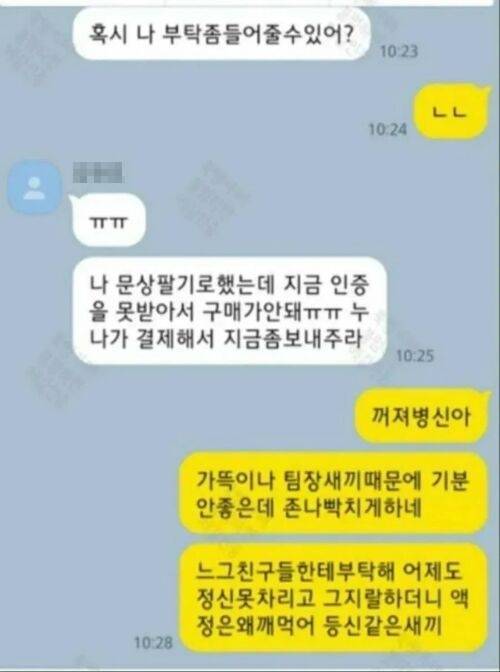 친동생을 가장한 피싱에 속은 누나.jpg