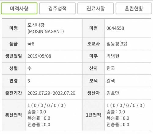 어질어질 한국 경주마 이름들.jpg