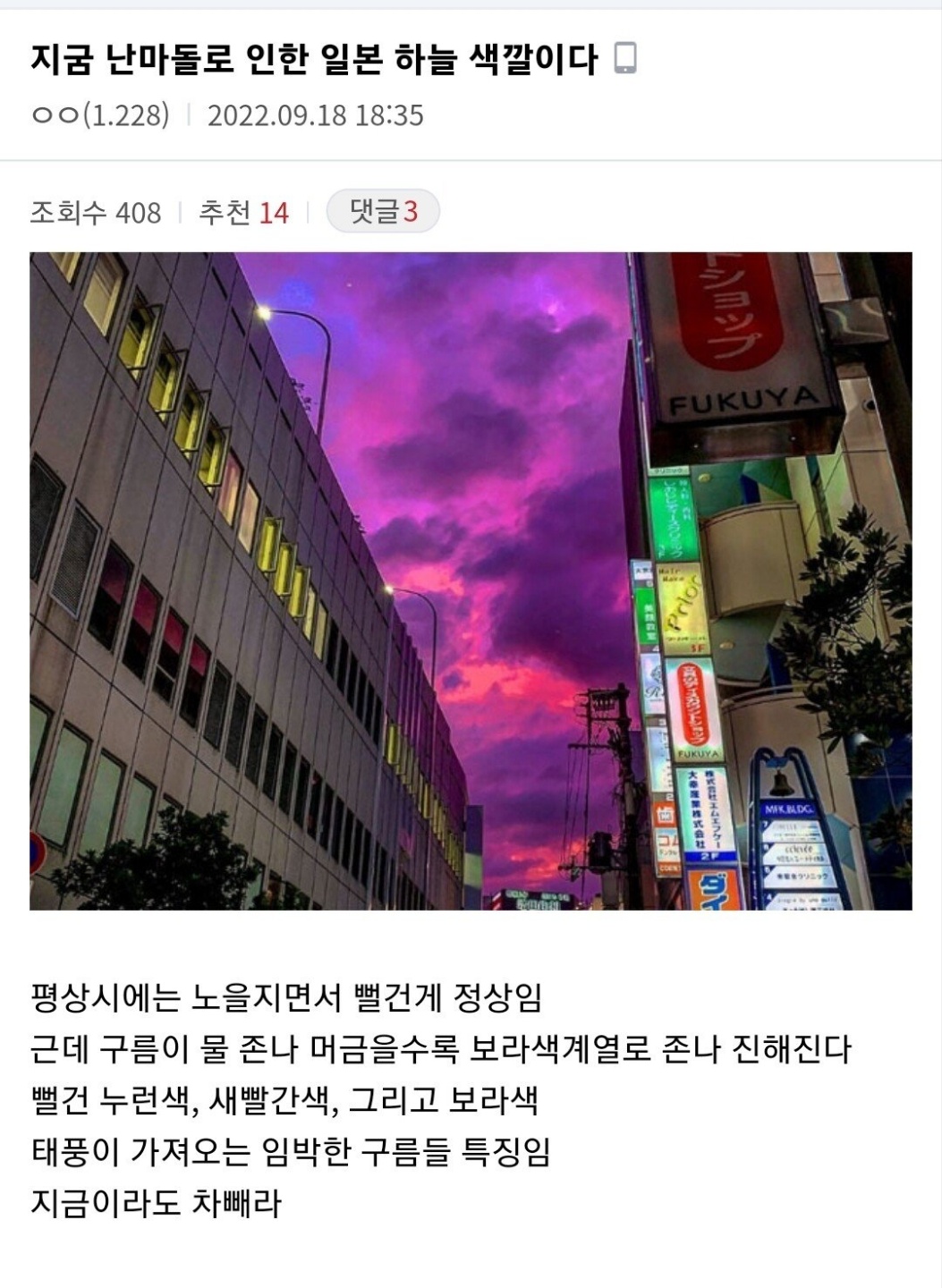 현재 일본 난마돌 상황