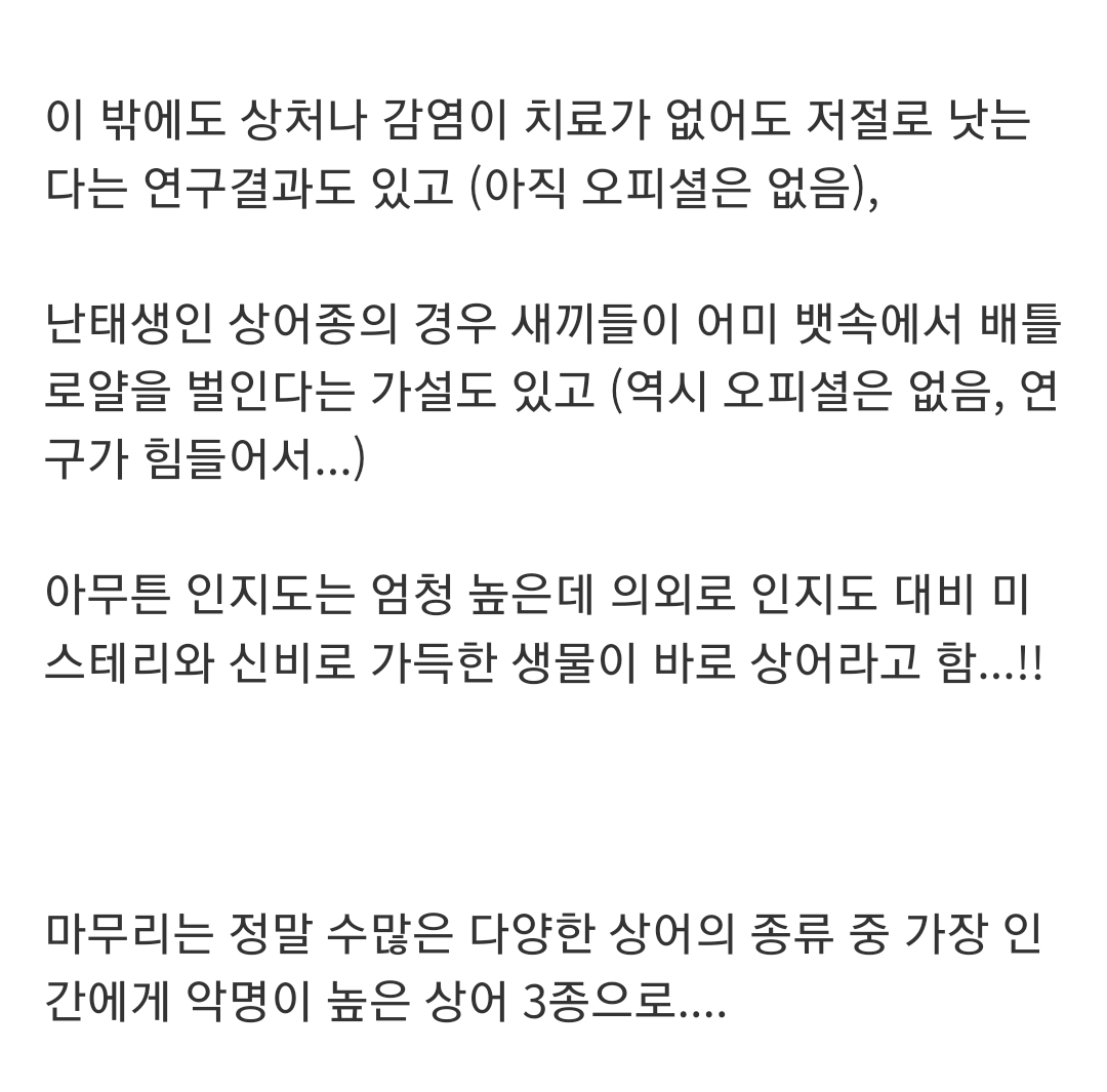 				인지도는 최고 수준인데 정작 알려진 건 거의 없는 생물...jpg