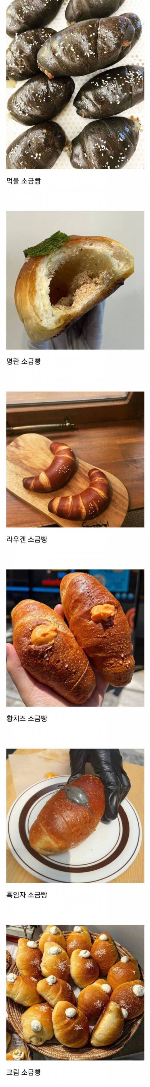 K-스타일로 진화 중인 소금빵.jpg