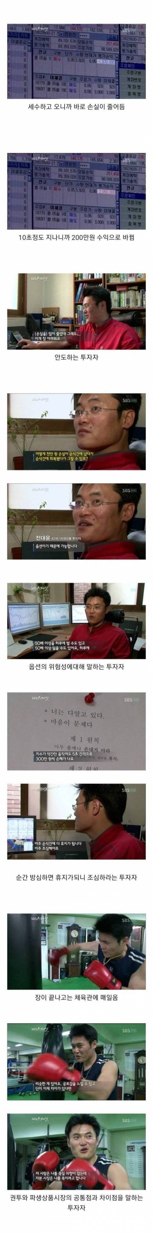 파생상품 투자자의 일상