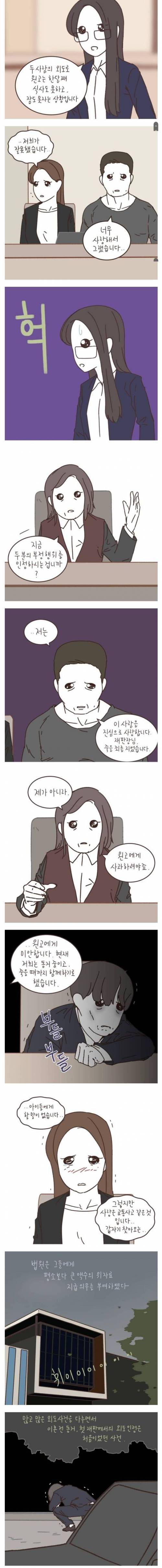 이혼전문 변호사가 외도 사건을 맡으면서 처음으로 본 사례.....