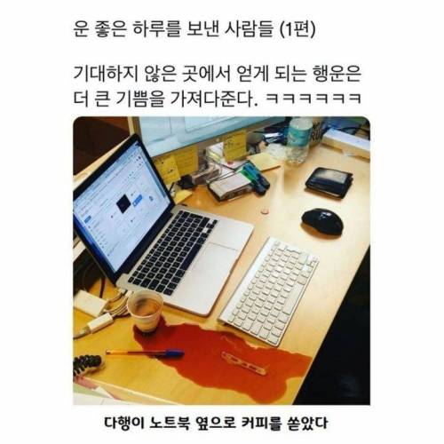 행운이 따르는 사람들 모음