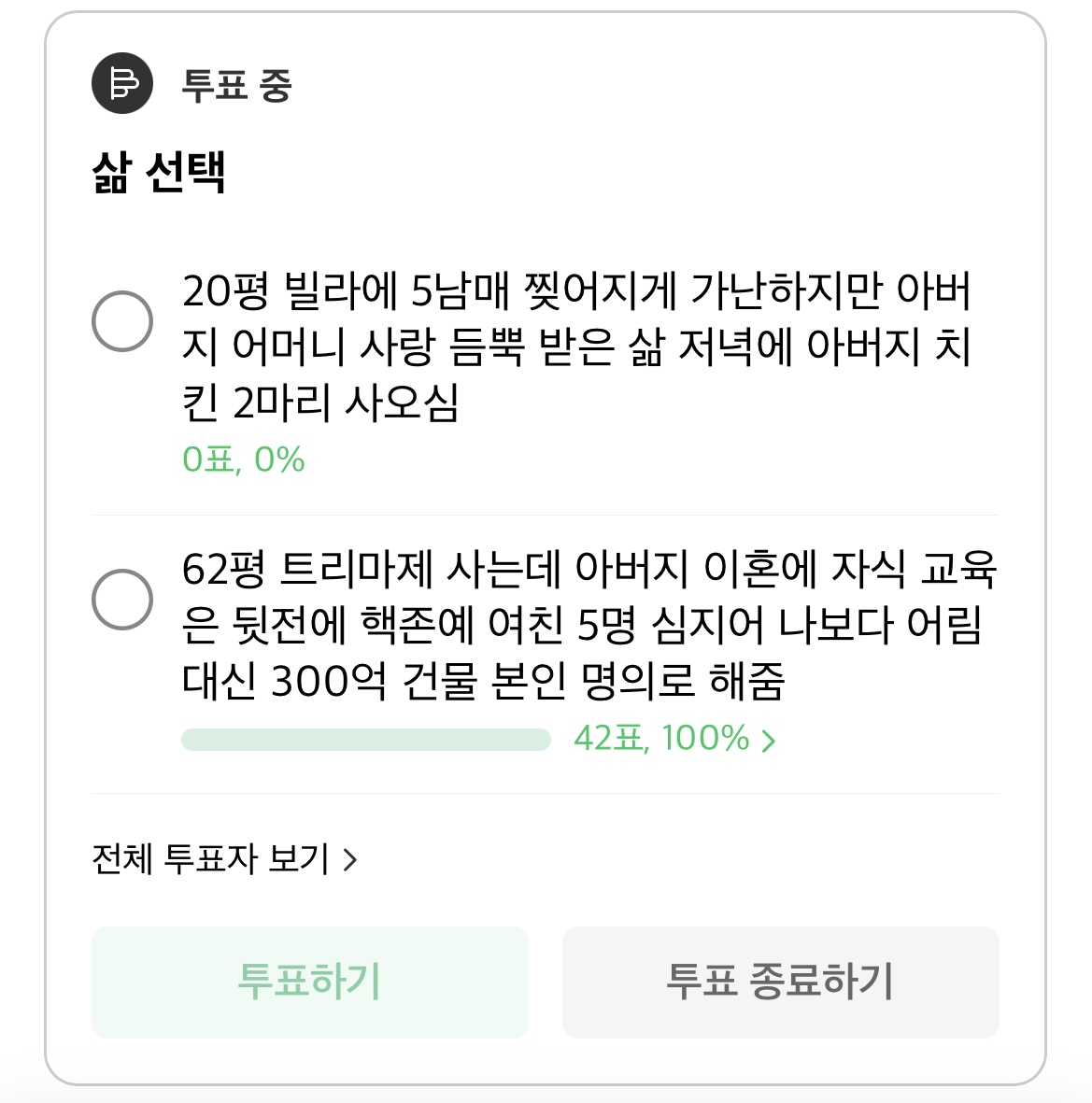 의외로 몰표 나온 선택.jpg