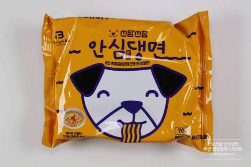 개를 위한 라면