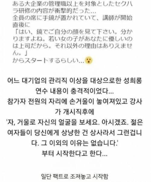 팩트로 조지는 올바른 일본 성교육