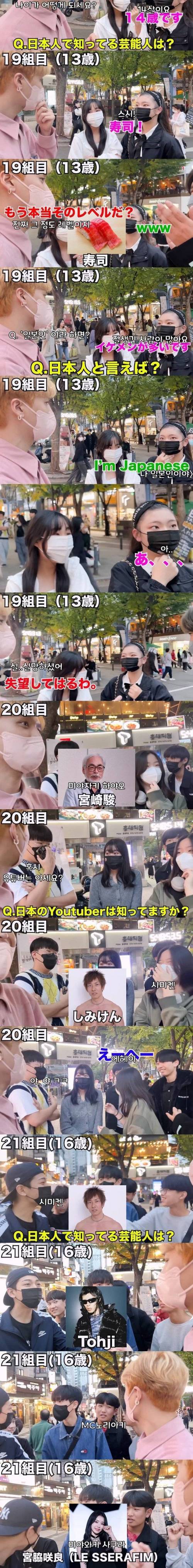 한국에서 가장 유명한 일본 연예인 조사.jpg