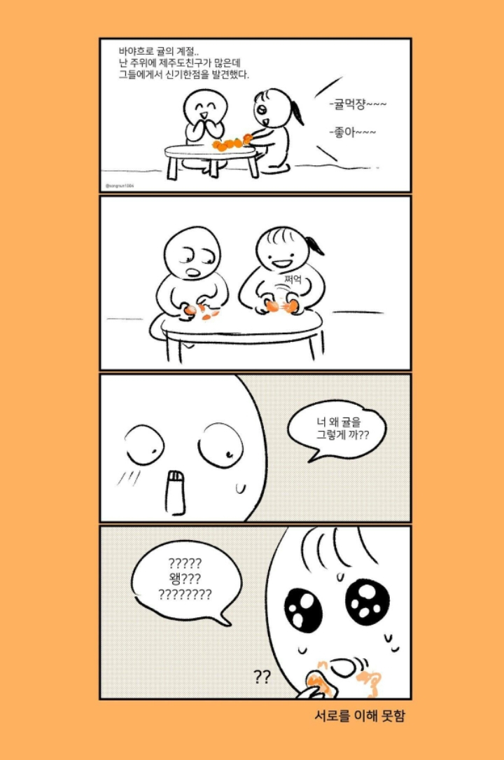 제주도 친구에게 귤이란.jpg