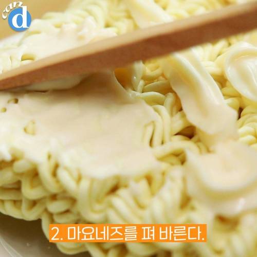 백종원표 마요 라면땅 레시피