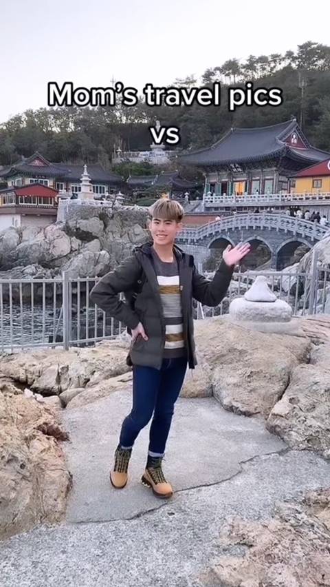 부모님 여행갔을 때 엄마 프사 VS 아빠 프사