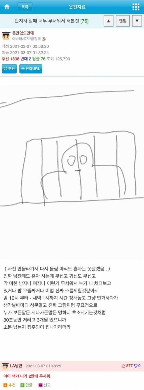 싱글벙글 반지하에서 쫓겨난 이유
