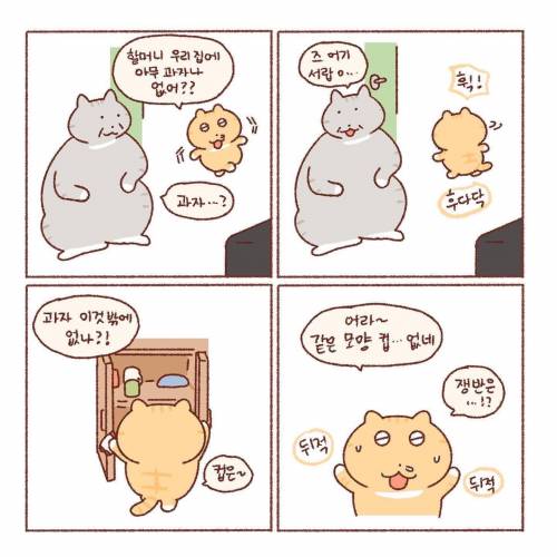 손님이 집에 올 때...manhwa