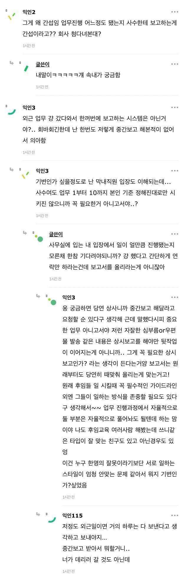 막내 직원 나 때문에 퇴사한다 그랬대 이게 오바임?.jpg