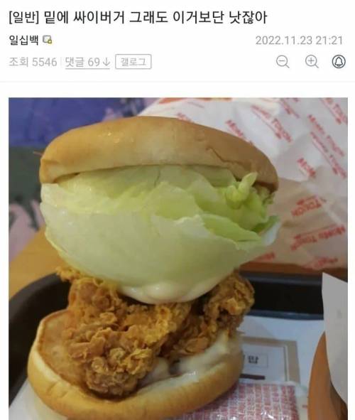 싸이버거 절망편