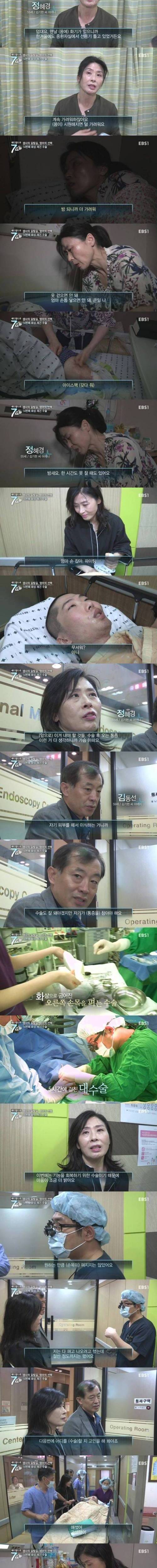 화상 환자들이 겪는 고통