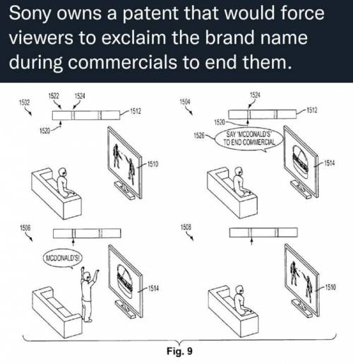 소니의 신기술 특허