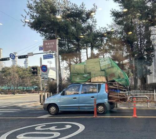 역대급 과적차량