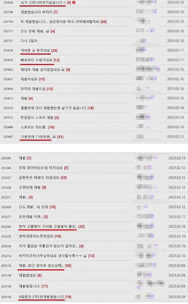 도박에 손대지 말라는 이유