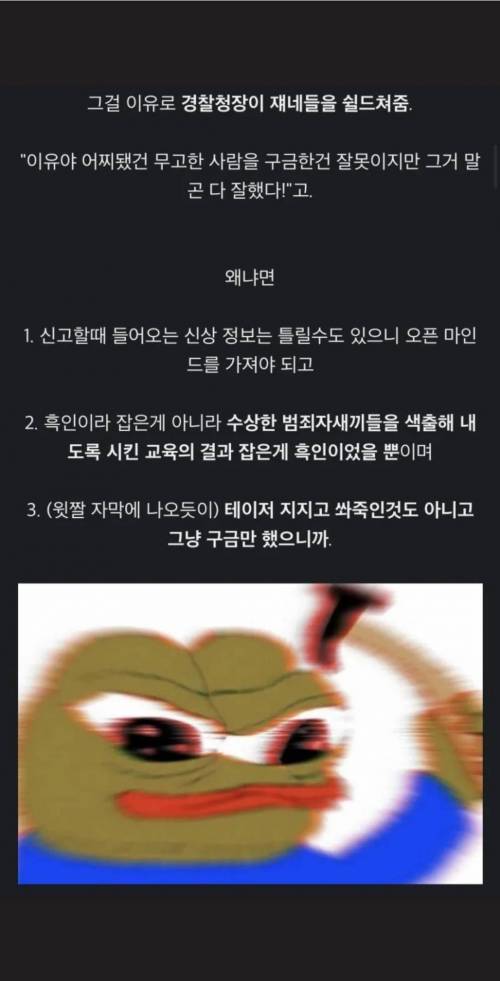 미국에서 벌어진 얼티밋 인종차별 사건