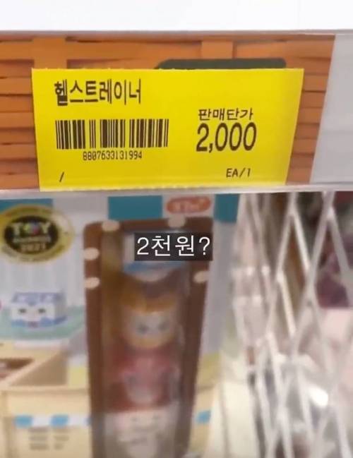 2천원짜리 다이소 링피트