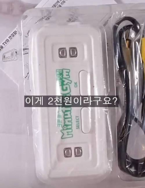 2천원짜리 다이소 링피트
