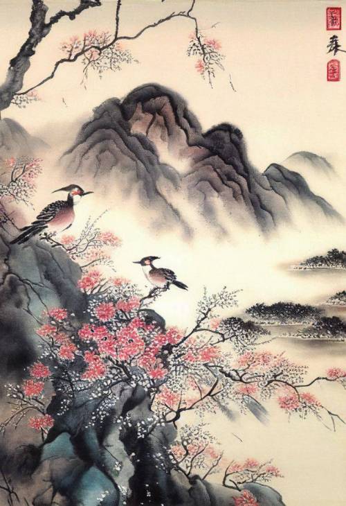 산수화 학습한 AI그림