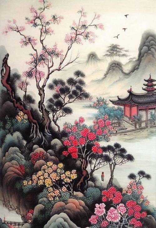 산수화 학습한 AI그림