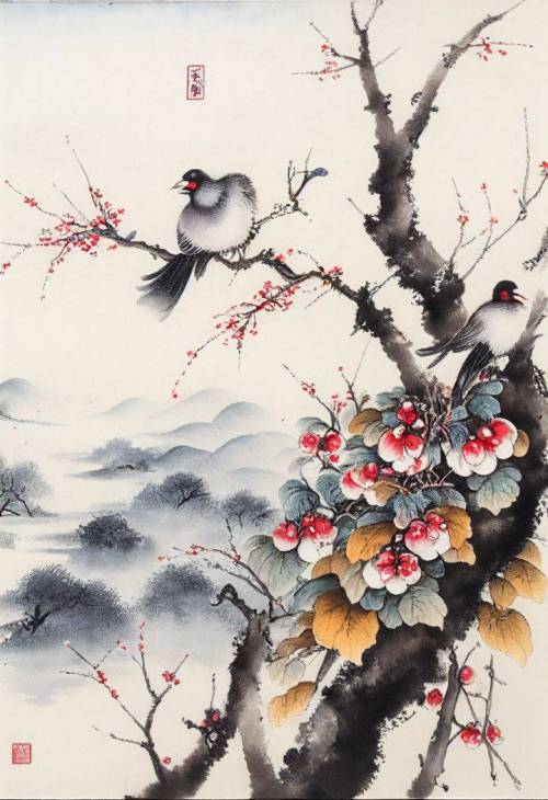 산수화 학습한 AI그림