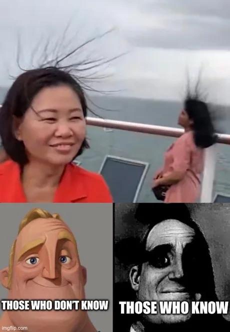 동영상 찍으면서 웃고 있을 상황이 아닌데......
