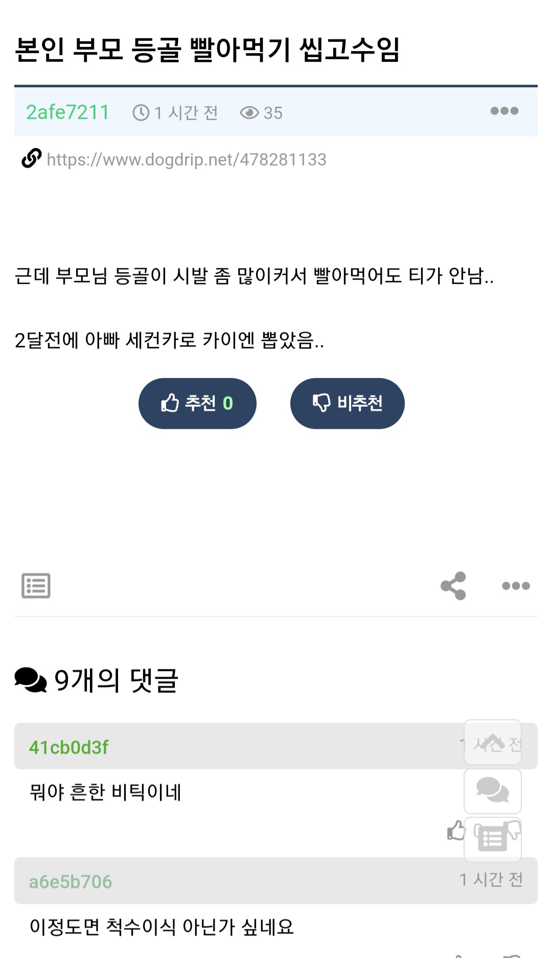 부모님 등골 빨아먹기 고수라는 익붕이.jpg