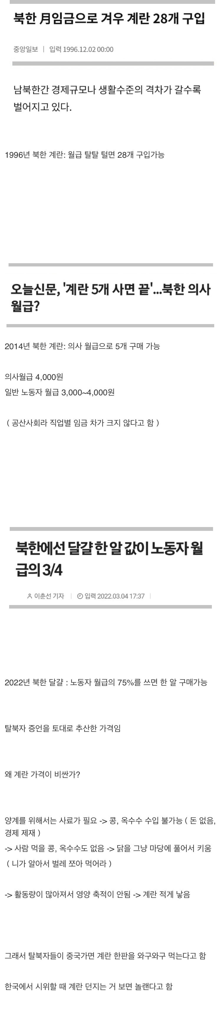 계란 가격으로 알아보는 망한 북한.jpg