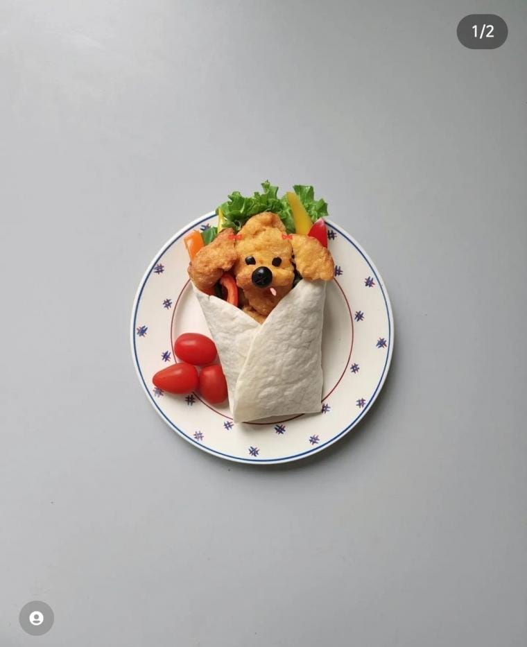 비숑 김밥