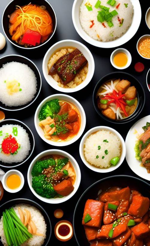 AI가 그린 한국음식