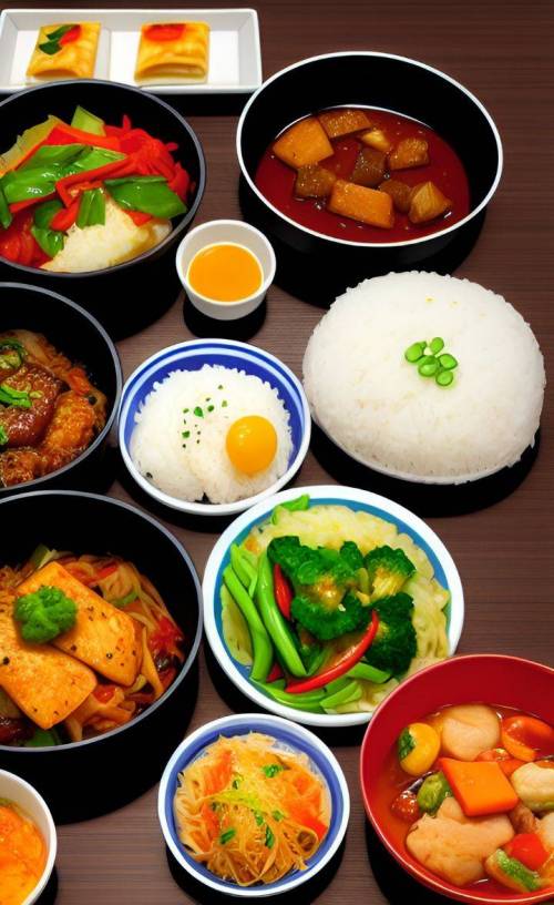 AI가 그린 한국음식