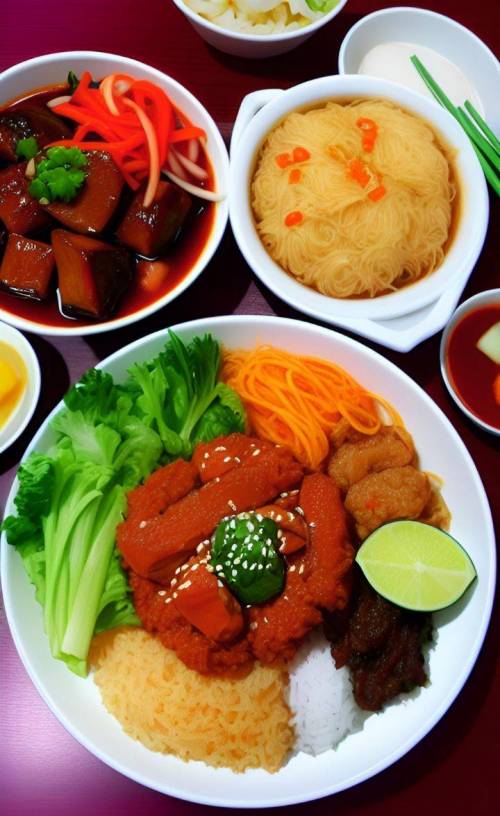 AI가 그린 한국음식