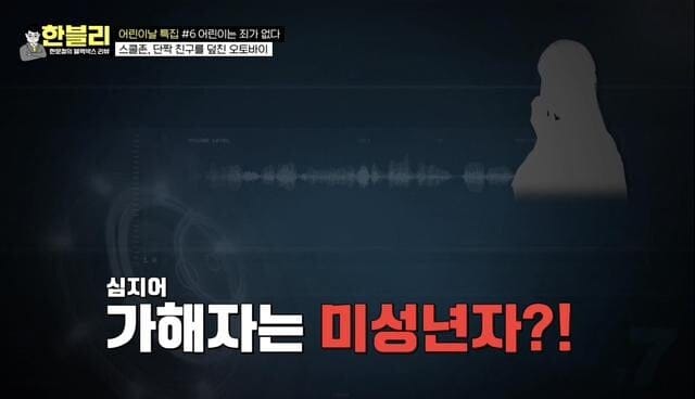 예전 한문철TV에 나왔던, 신호위반 오토바이에 치인 어린아이...