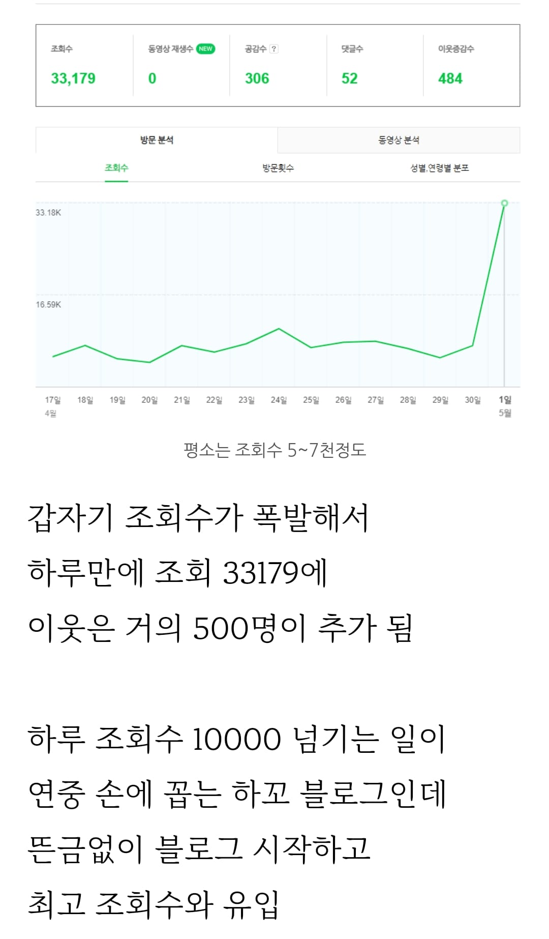 수익 신기록 찍었다며 수익 공개한 음식 리뷰 블로거