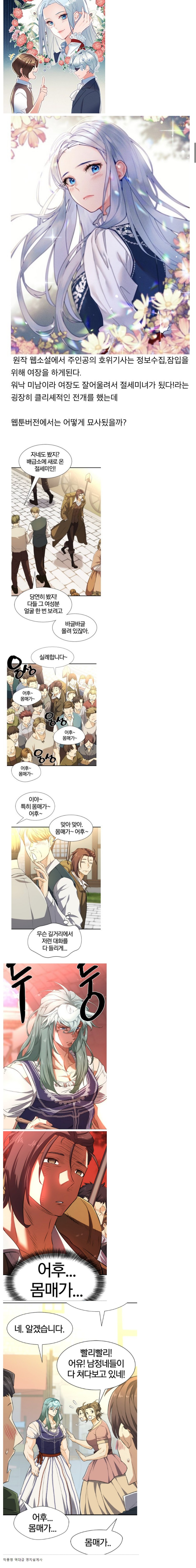 웹소설 원작을 초월 각색해버린 웹툰 jpg