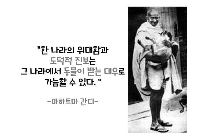 간디가말한 위대한 나라의 기준