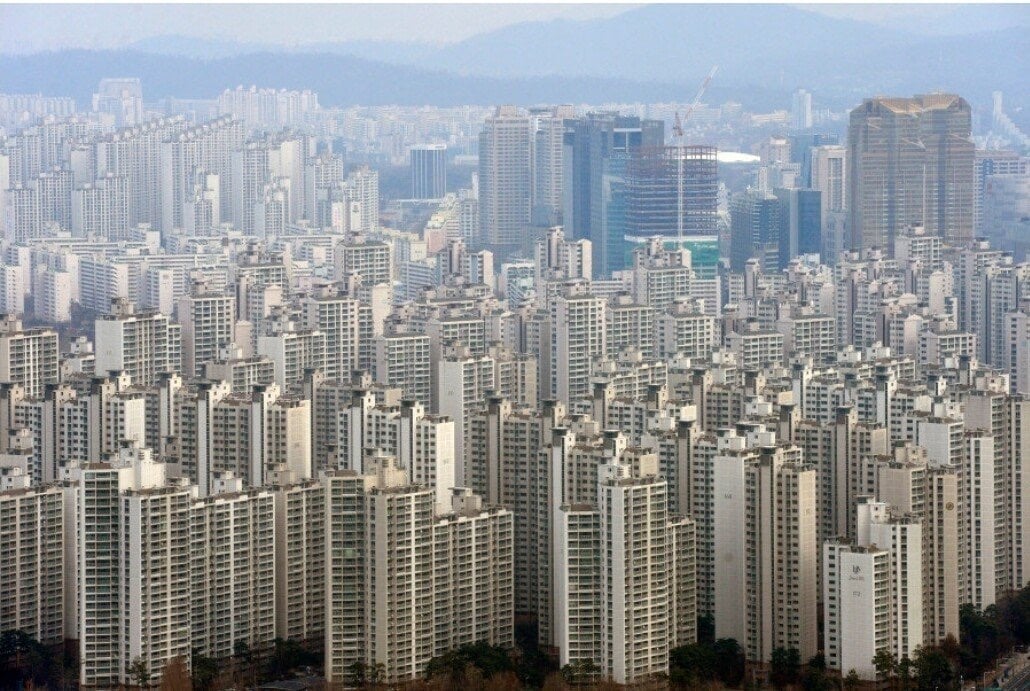 한국인들이 아파트를 선호하지 않았을때의 도시미관